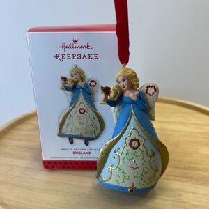 Hallmark Keepsake Angels Around The World England 2013 Original Box